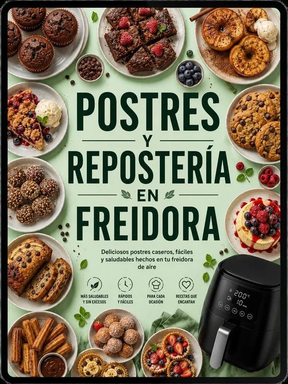 Postres y Repostería en Freidora